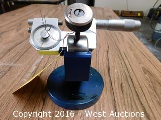 Bench Micrometer 0-1" with Indicator 
