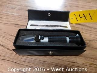 Portable Refractometer for Coolant Concentration Measurement 