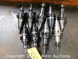(9) CAT-40 Collet Chucks, ER-16 and ER-20