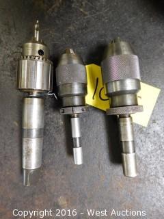 (3) Drill Chucks 