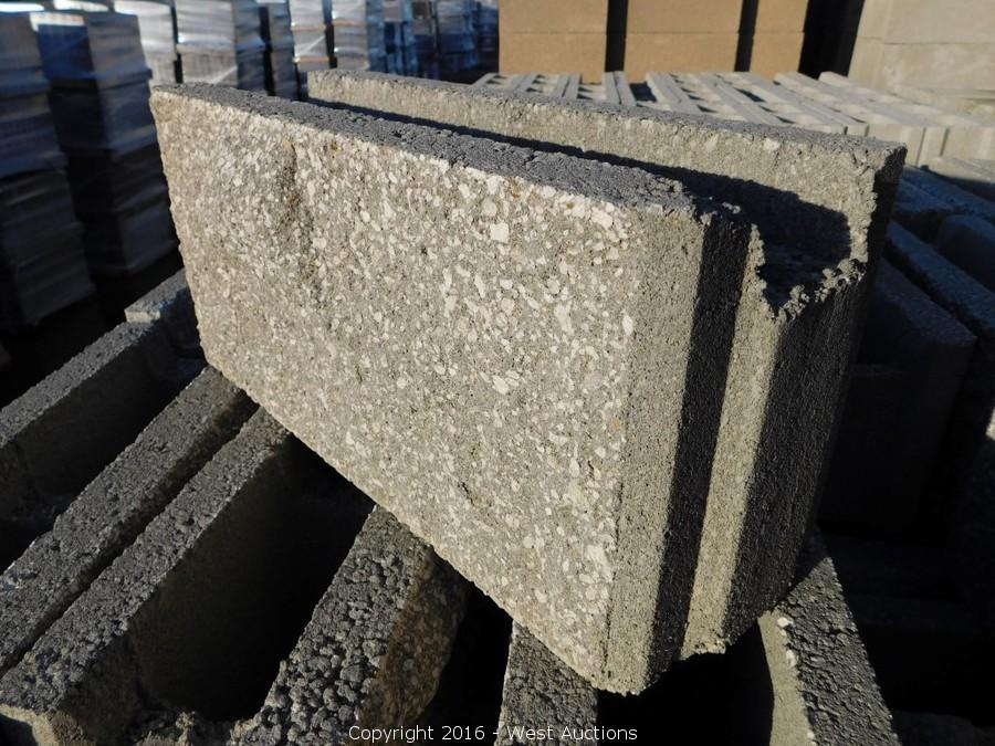 West Auctions Auction Auction 1 Stone Pavers, Concrete Blocks, and