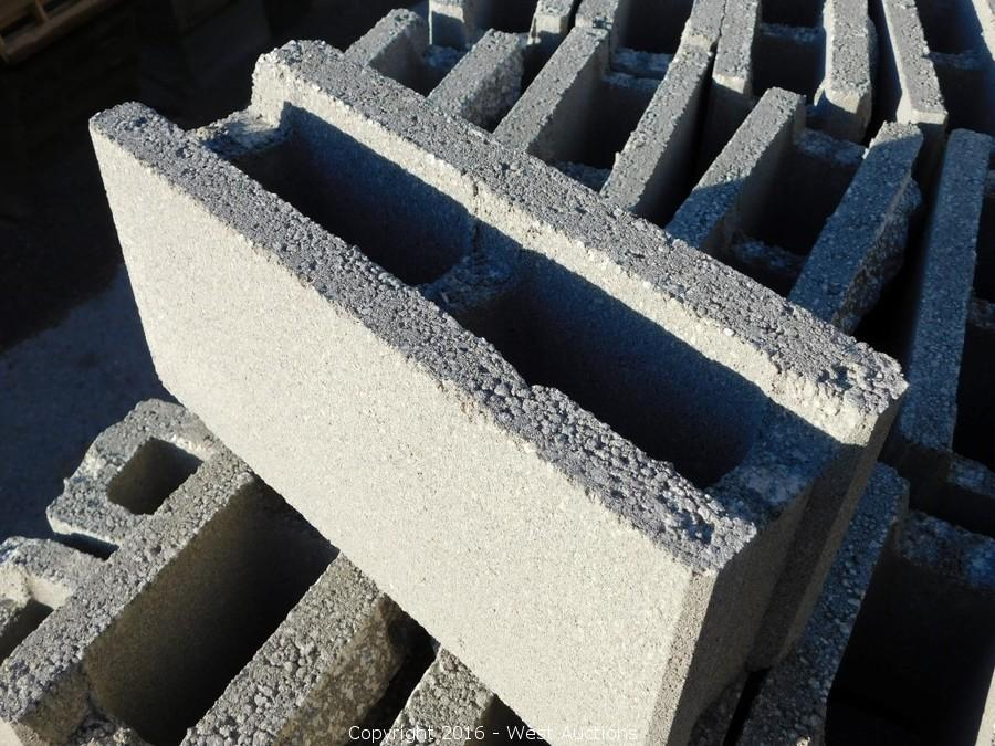 West Auctions Auction Auction 1 Stone Pavers, Concrete Blocks, and