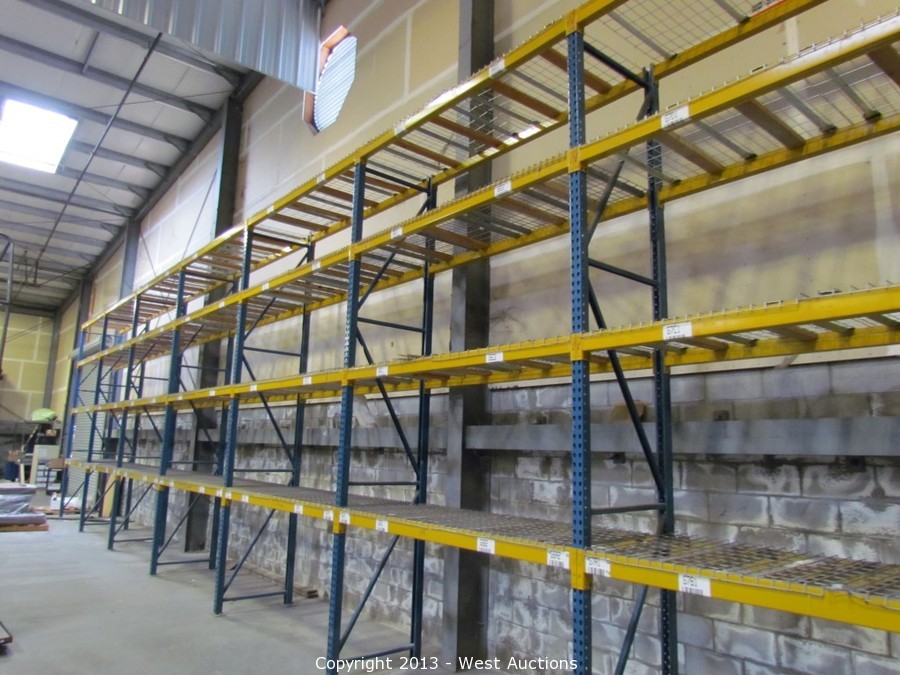 West Auctions Auction Vehicles, Material Handling, Pallet Racking