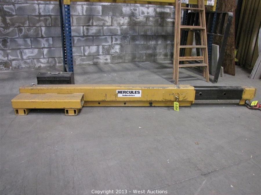 West Auctions Auction Vehicles, Material Handling, Pallet Racking