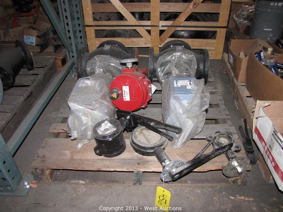 West Auctions Auction Surplus Liquidation of Plumbing Warehouse in