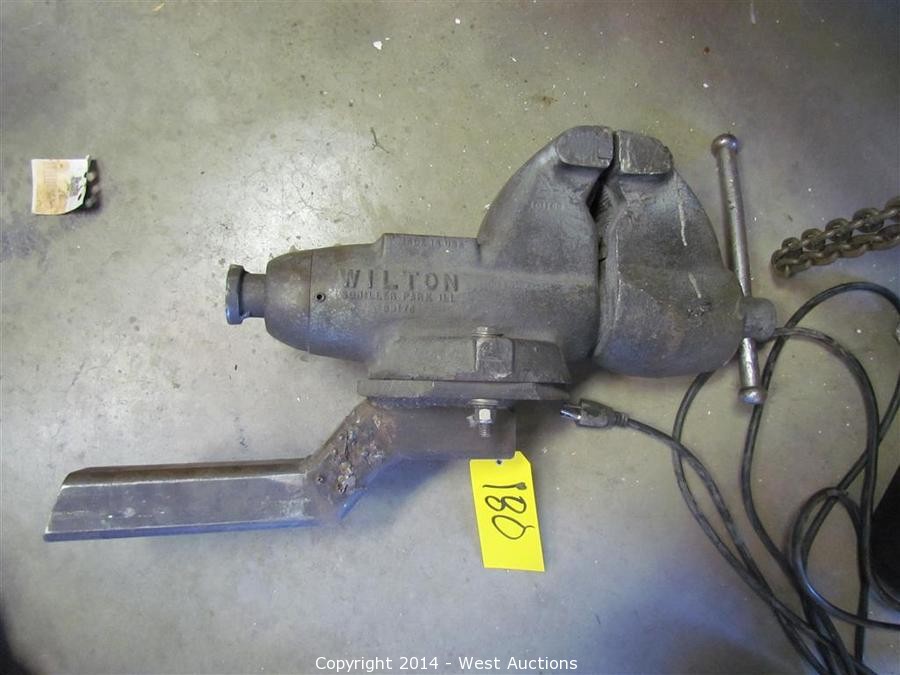 West Auctions Auction Nissan Forklift, Equipment and Tools from Storage Warehouse ITEM