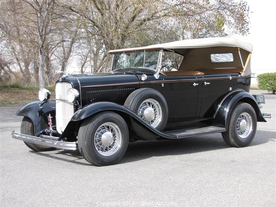 West Auctions - Auction: Bankruptcy Auction - 1932 Ford Phaeton Soft ...