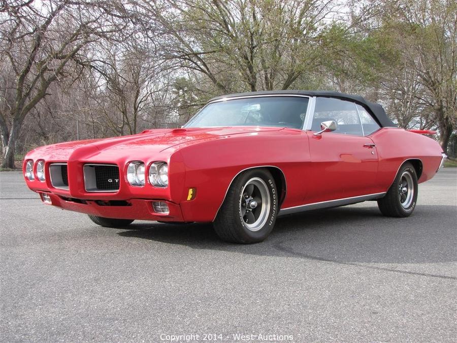 West Auctions - Auction: Bankruptcy Auction - 1970 Pontiac GTO Soft Top ...