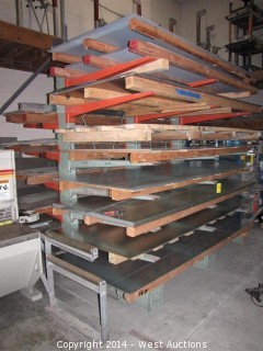 Two-Sided Cantilever Storage Rack