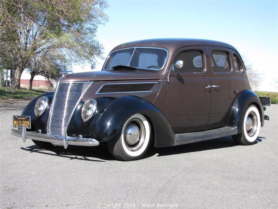 West Auctions - Auction: Bankruptcy Auction - 1937 Ford Slantback 4 ...