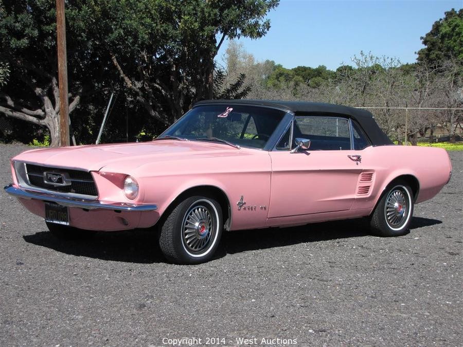 West Auctions - Auction: 1967 Ford Mustang Soft Top Convertible ITEM ...