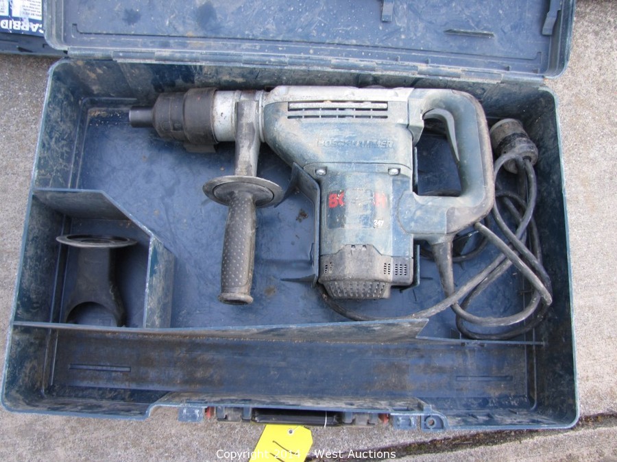 West Auctions Auction Construction Tools, Supplies and Hardware ITEM Bosch 11247 Roto Hammer
