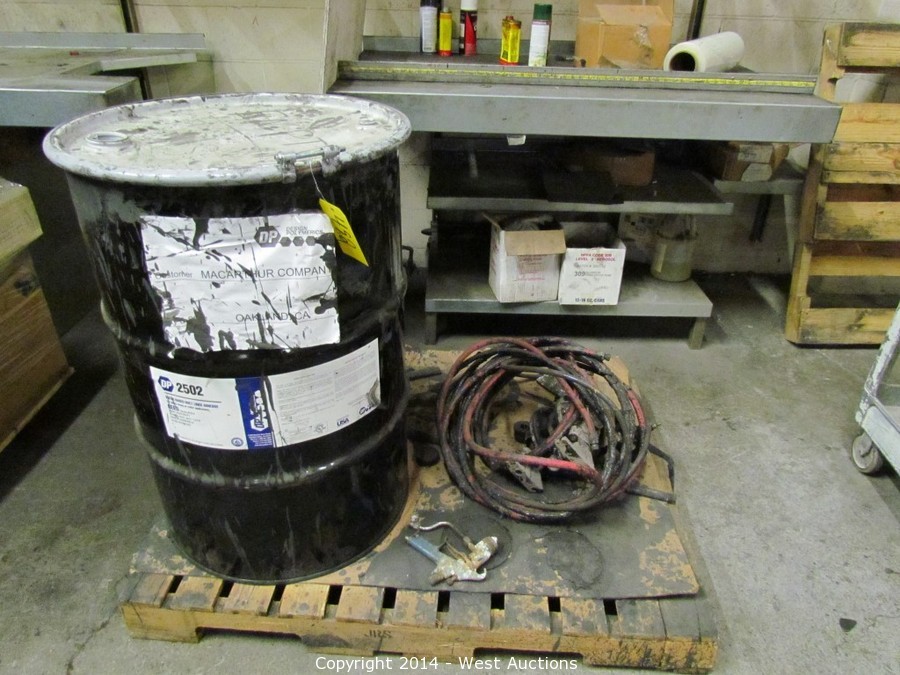 West Auctions Auction Liquidation of San Francisco Sheet Metal Shop