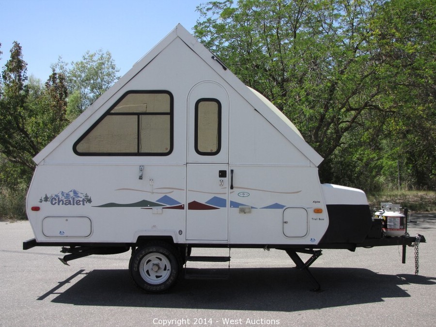 West Auctions - Auction: Pop-Up Travel Trailer - 2005 Chalet Alpine 18 ...