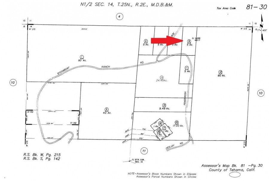 West Auctions Auction (5) Acres State of California Surplus