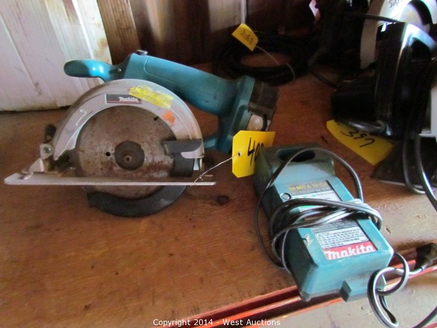 West Auctions Auction Surplus Auction of Construction Tools and