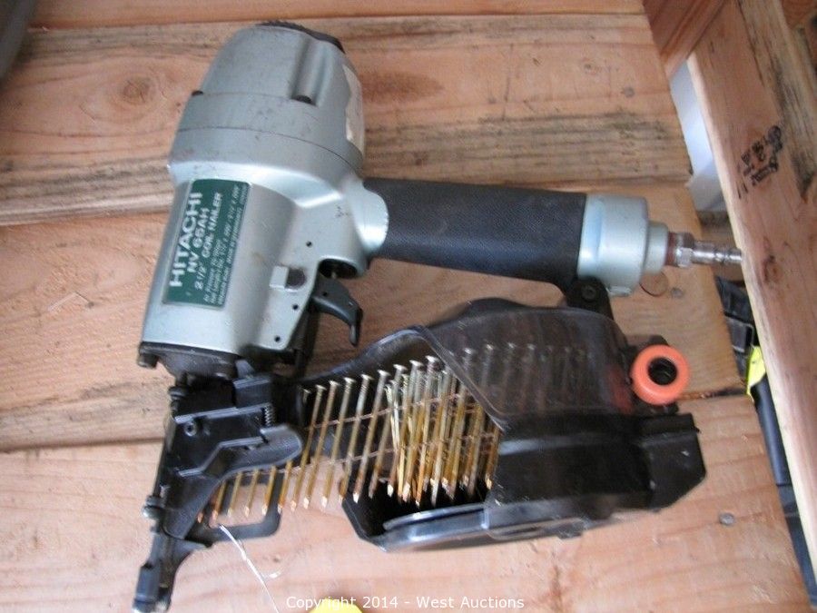 West Auctions Auction Construction Tools and Lumber from Framing