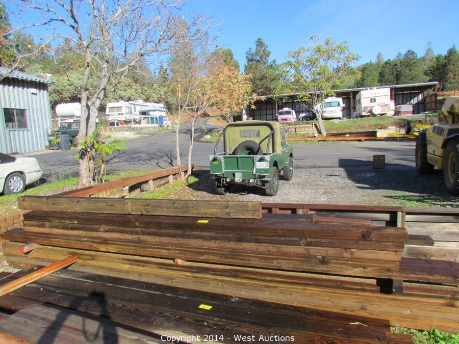 West Auctions Auction Construction Tools and Lumber from Framing