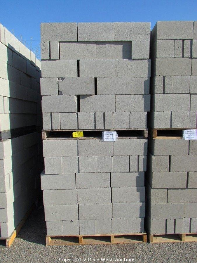 West Auctions - Auction: Stone Pavers, Concrete Blocks, and Retaining ...