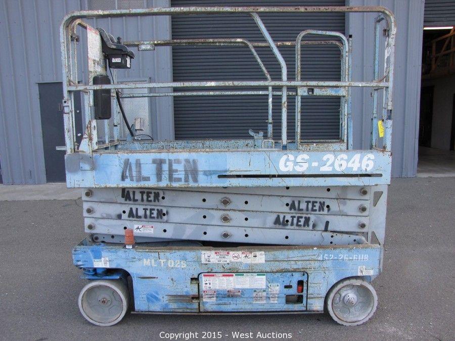 West Auctions Auction Telehandler, Ford Dump Truck, Skid Steers