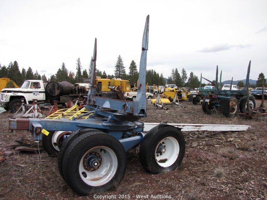 West Auctions Auction Bankruptcy Auction of Logging Trucks, Log
