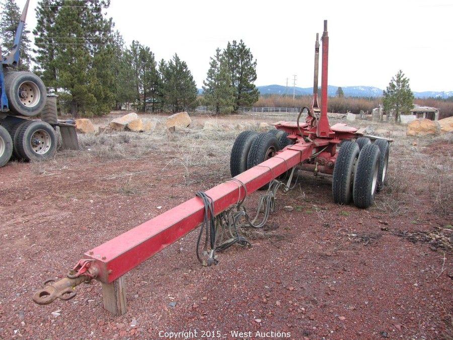 West Auctions Auction Bankruptcy Auction of Logging Trucks, Log