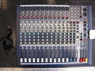 Soundcraft MFXi 12 Audio Mixer Auction | West Auctions