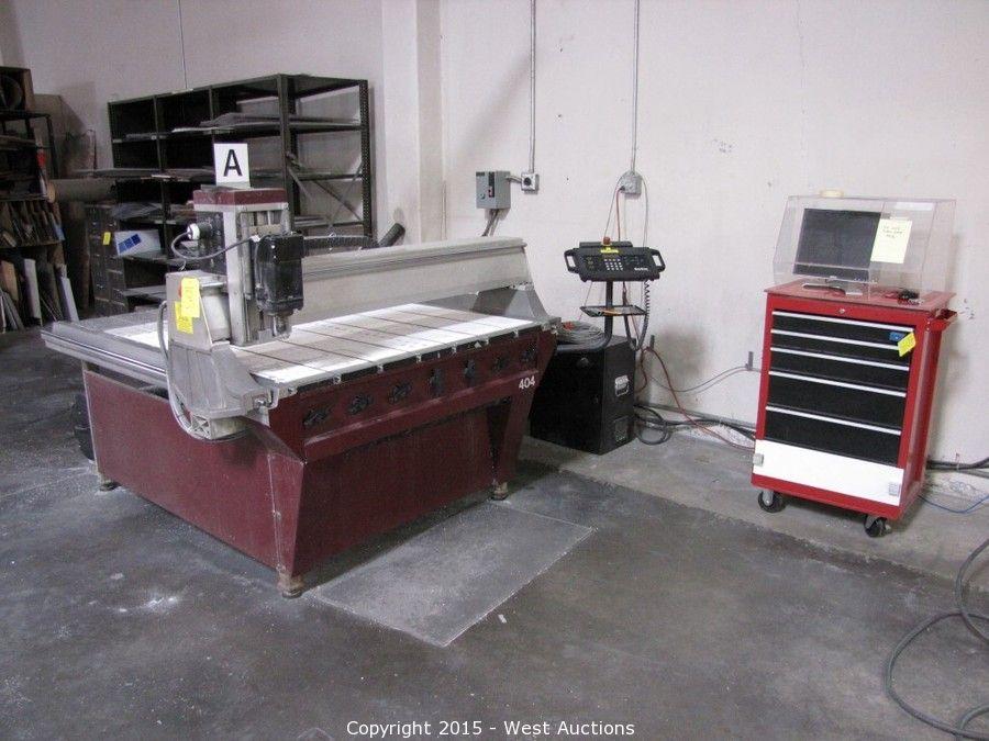 West Auctions Auction Complete Liquidation of Sign Fabrication