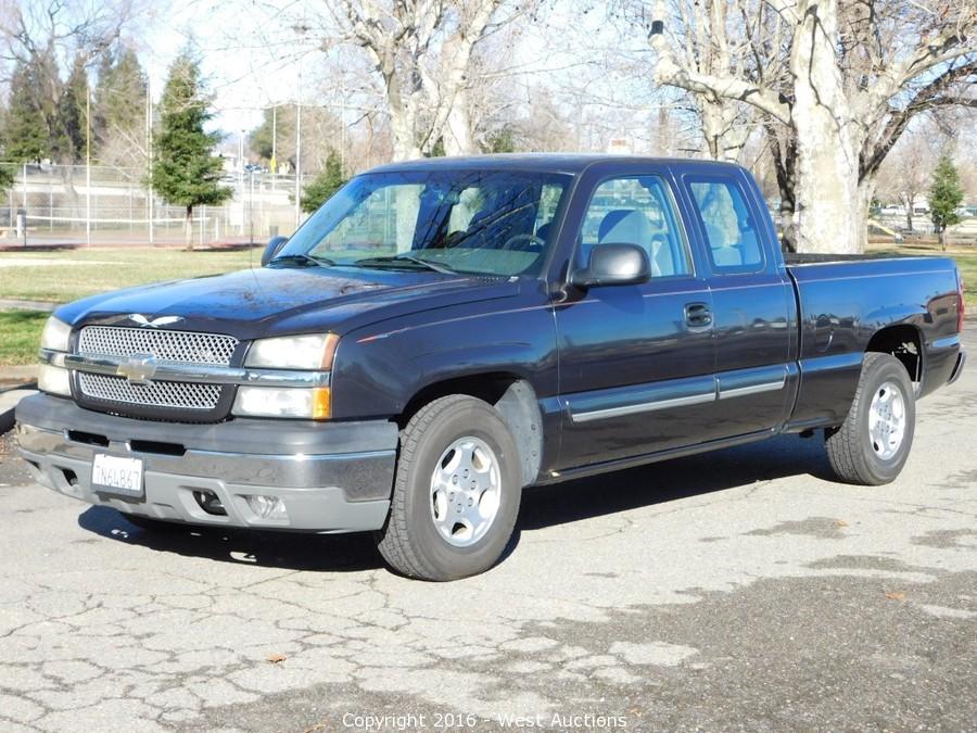 West Auctions - Auction: 2004 Chevrolet Silverado 1500 LS Ext. Cab Long ...