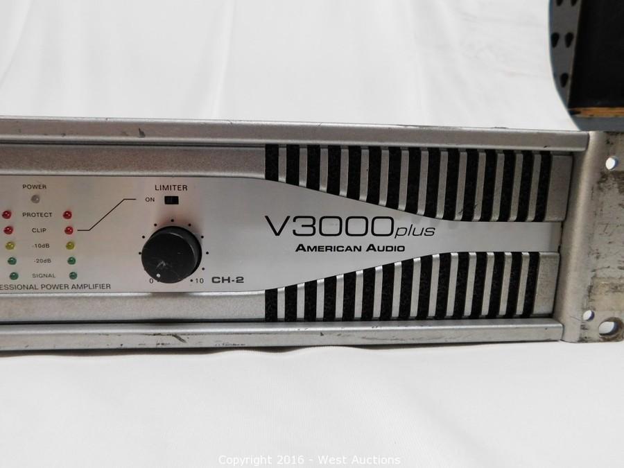 AMERICAN AUDIO V3000 PDF