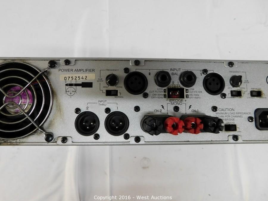 West Auctions Auction Auction 1 Surplus of Audio and Lighting