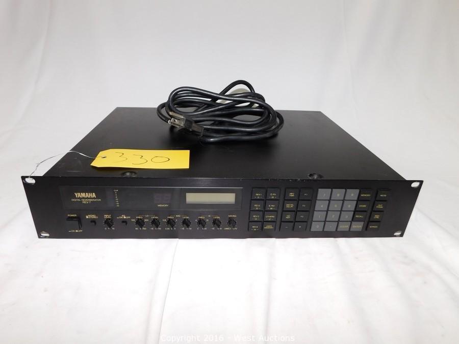 West Auctions Auction Auction 1 Surplus of Audio and Lighting