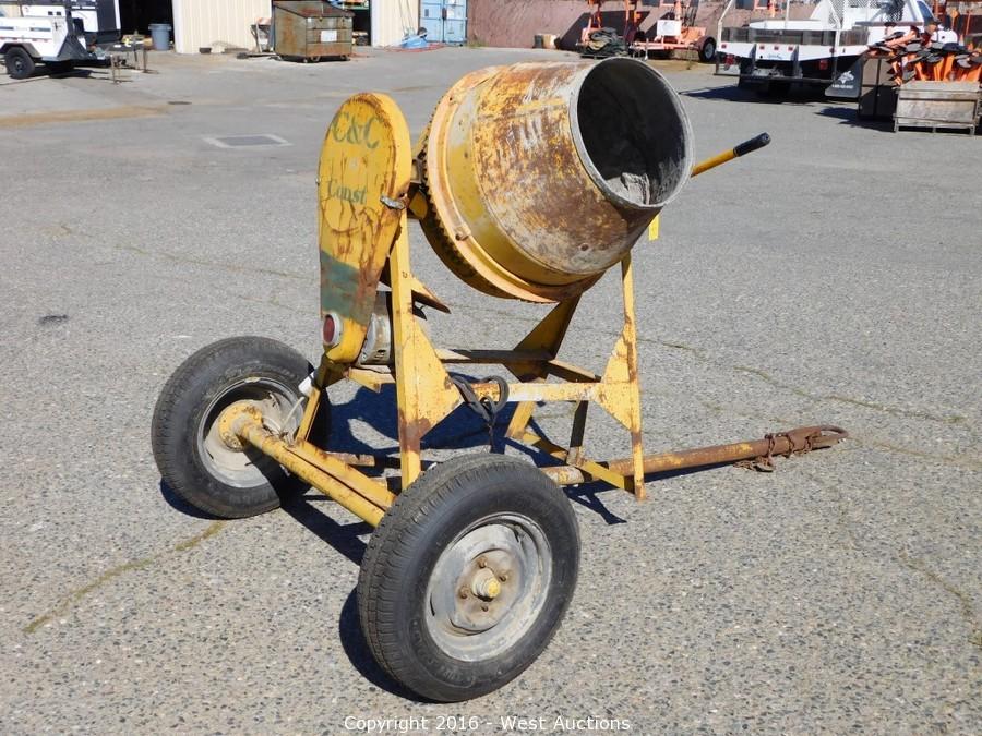 West Auctions Auction Ford Dump Truck, Trailers and Construction