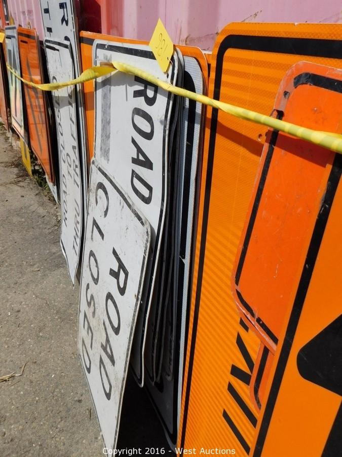 West Auctions Auction Ford Dump Truck, Trailers and Construction