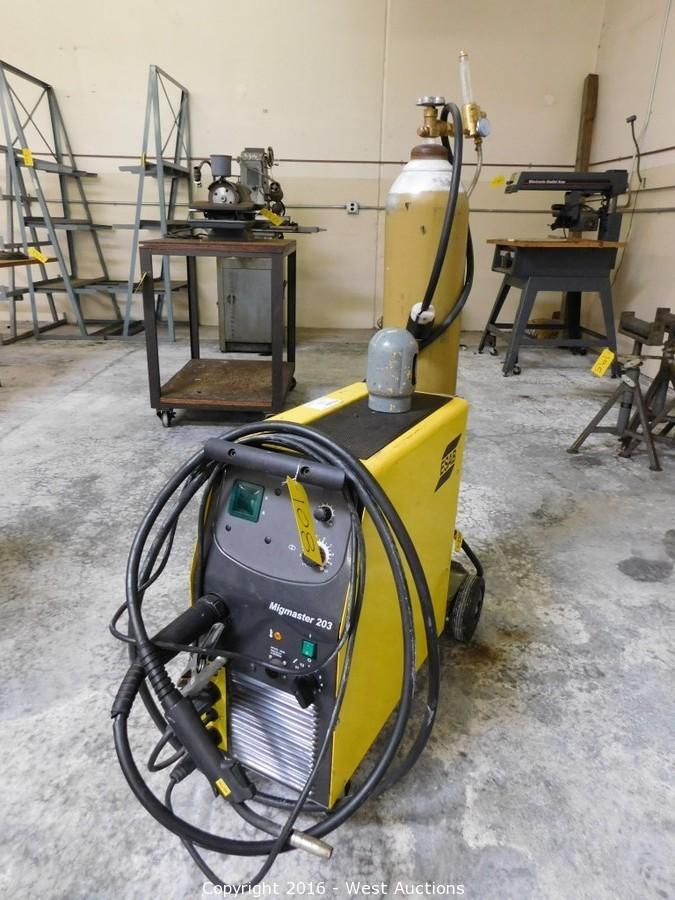 West Auctions - Auction: Machinery, Equipment and Tools from Bay Area