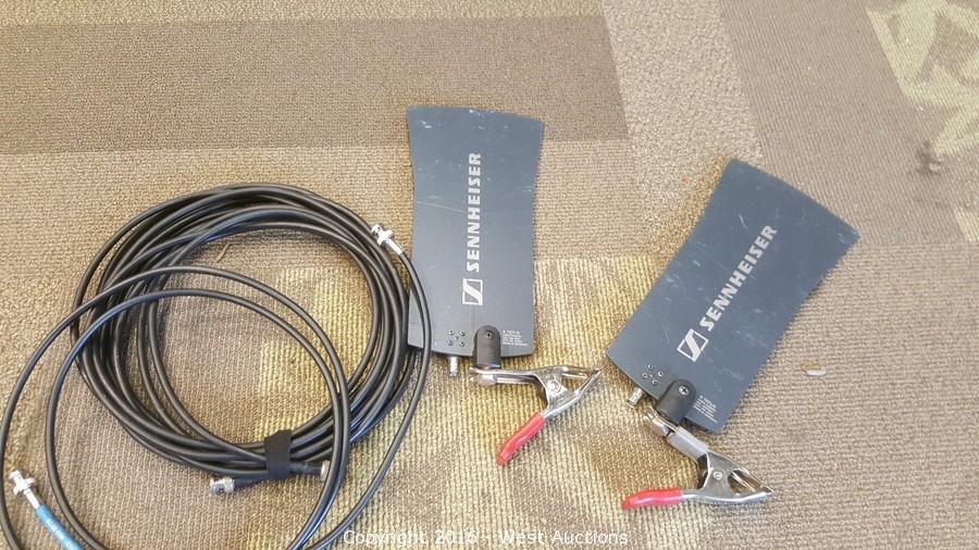 Auction Surplus Auction Of Vehicles Sound Lighting And Production Equipment Item 2 Sennheiser A 1031 U Passive Omni Directional Antenna West Auctions