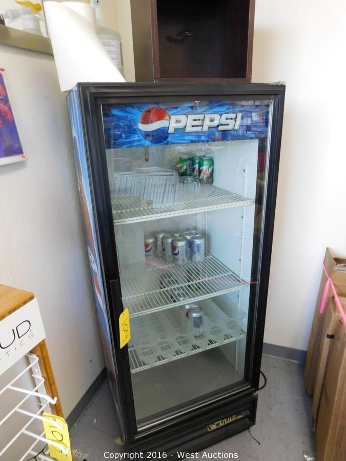 True Pepsi Reach-In Beverage Cooler
