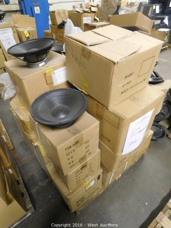 West Auctions Auction Auction 2 Surplus Liquidation of Pro Audio