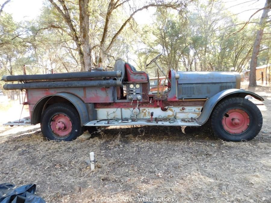 1926 seagrave fire truck bank