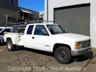 1991 Chevrolet Cheyenne with Lincoln Electric Arc Welder