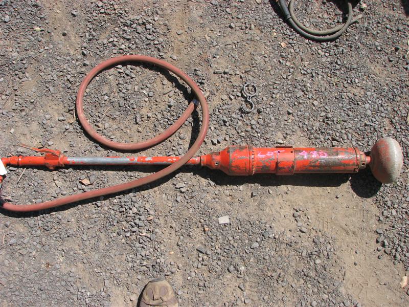 West Auctions Auction Equipment Rental Yard in Redding, CA ITEM Air Tamper Powder Puff