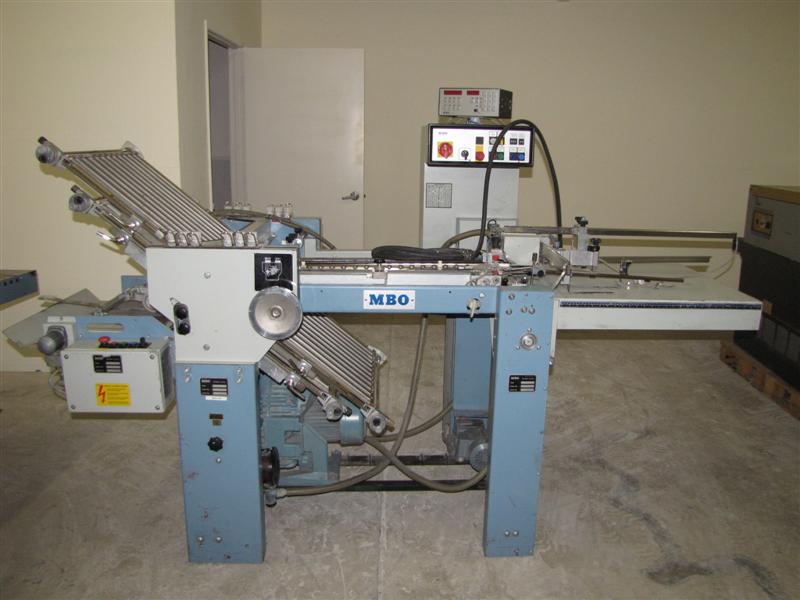 West Auctions Auction Printing Equipment in Sacramento, CA ITEM MBO