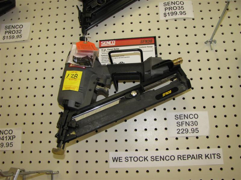 West Auctions Auction HFW Construction Supply ITEM Senco SFN30 15