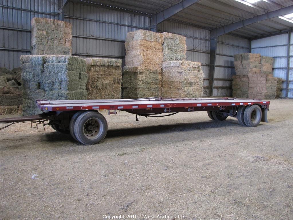 West Auctions Auction Dave's Hay Barn Inc. in Esparto, California ITEM 28ft 6inch Utility