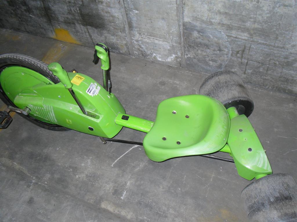 green machine pedal car