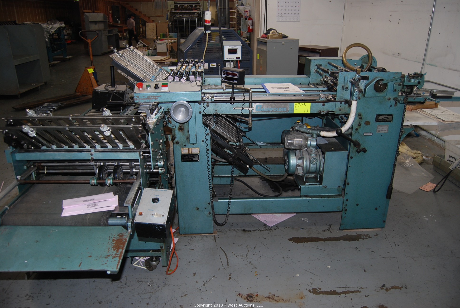 West Auctions Auction Equipment Inventory Reduction Auction in