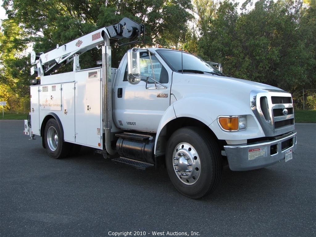 West Auctions Auction 2005 Ford F650 Service Truck ITEM 2005 Ford F650 Service Truck
