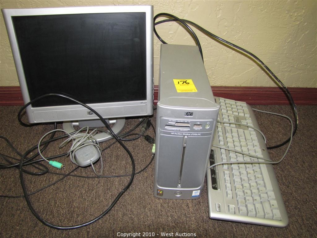 hp pavilion s7310n slimline pc