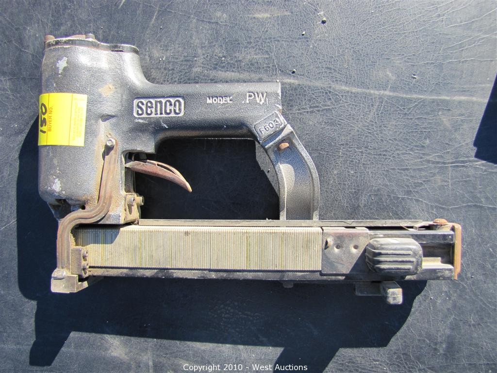 West Auctions Auction Marble Company in Napa, CA ITEM Senco PW Stapler