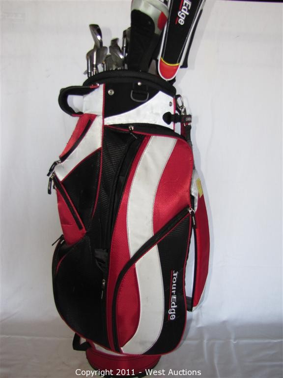 West Auctions Auction Golf Course Equipment and Merchandise in Woodland, Ca ITEM Tour Edge